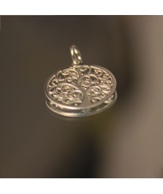 Pendentif Arbre de vie 15 mm argent 925