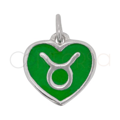 Pendentif cœur Taureau en...