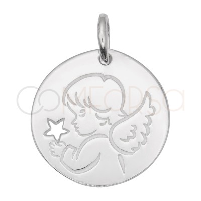 Médaille angelot avec...