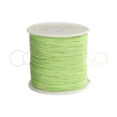 Nylon tressé lime 0,8 mm