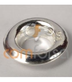 Bouchon pour fimo 9 mm argent 925