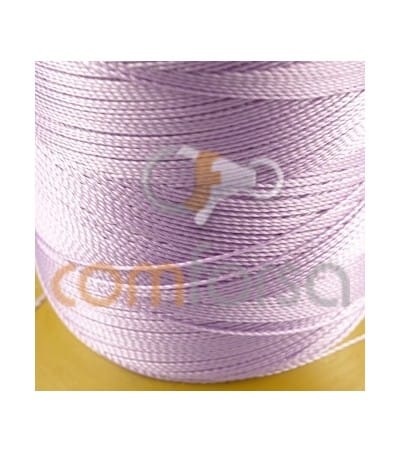 fil pour enfiler couleur lilas 0.4 mm  (rouleau)