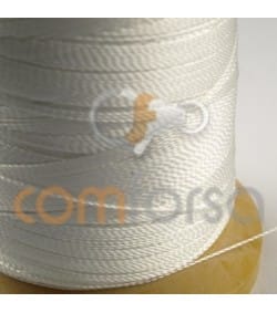 fil pour enfiler blanc 0.4 mm  (rouleau)