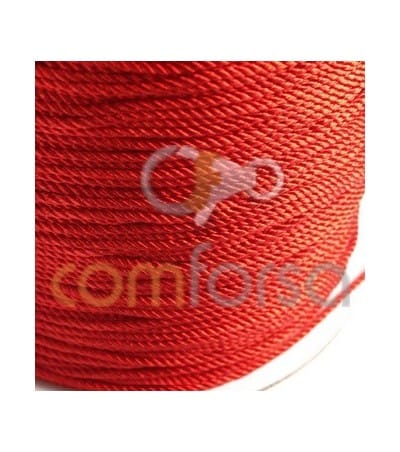 Fil coton rouge 2 mm