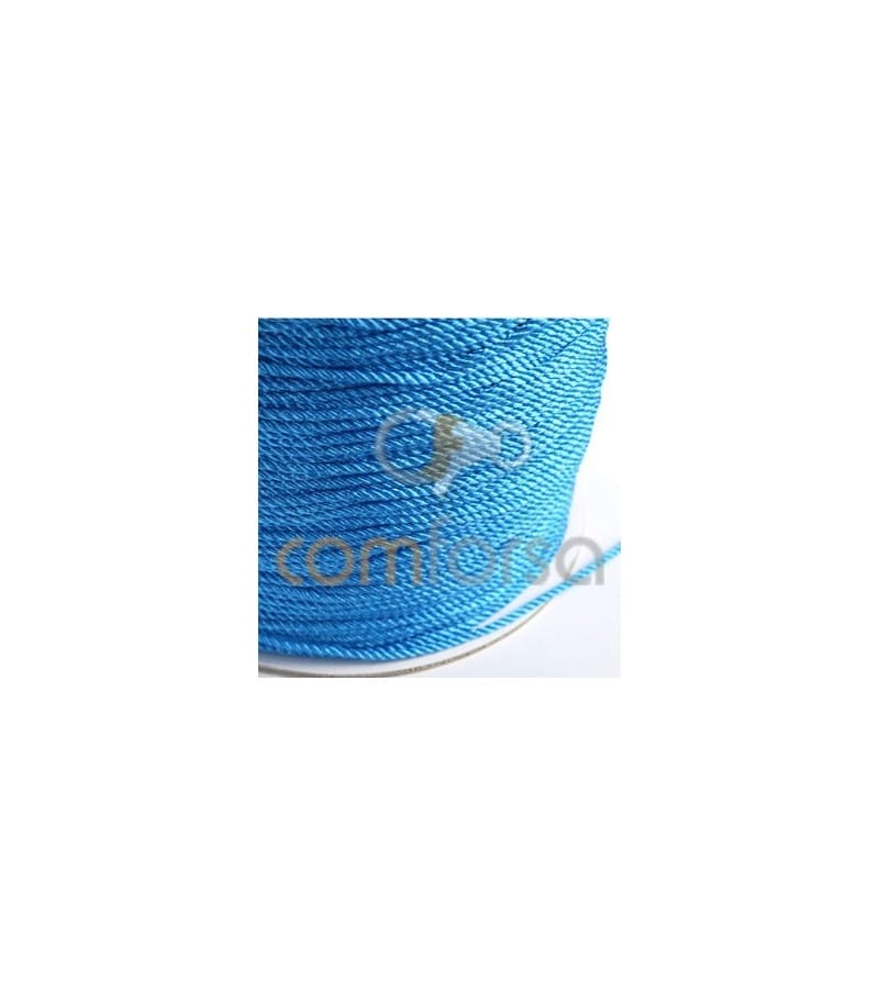Fil coton bleu 2 mm