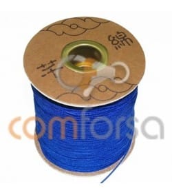 Nylon tressé 1.5 mm bleu