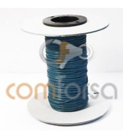 Cuir kangourou turquoise 1 mm (Qualité premium)