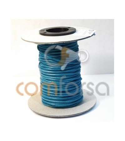 Cuir turquoise 2 mm qualit