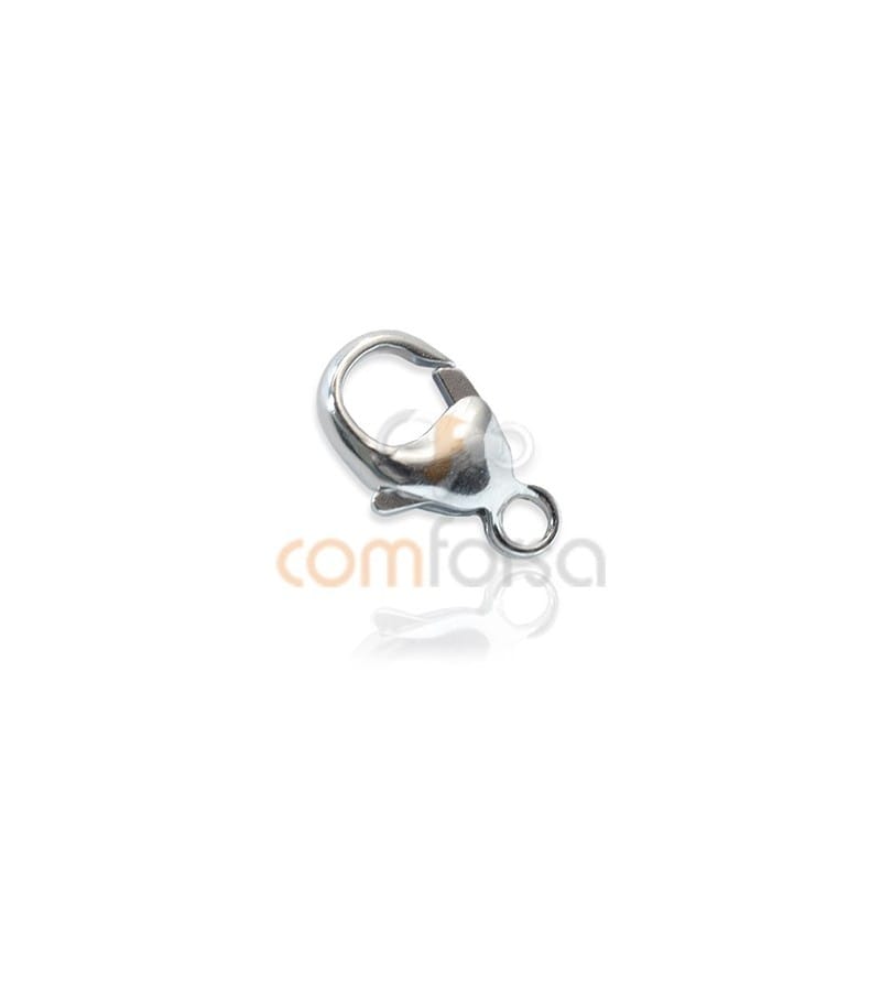 Mousqueton rond avec anneau 5 x 8 mm argent 925