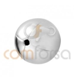 Boule lisse étoile 4 mm argent 925