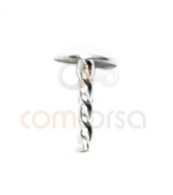 Rivet 4 mm argent 925