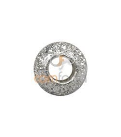 Boule diamanté 3 mm argent 925