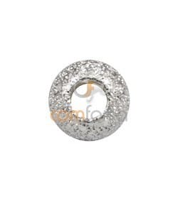 Boule diamanté 4 mm argent 925