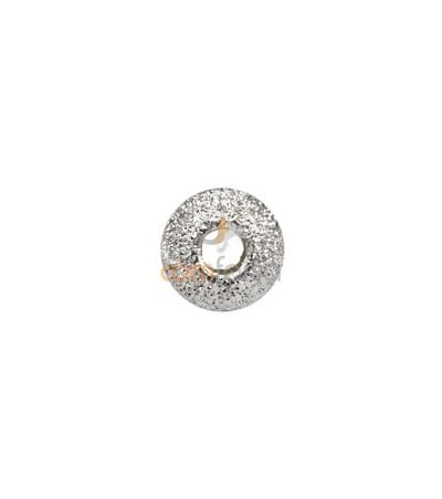 Boule diamanté 7 mm argent 925