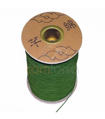 Nylon tressé 0.8 mm Vert