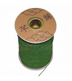 Nylon tressé 0.8 mm Vert