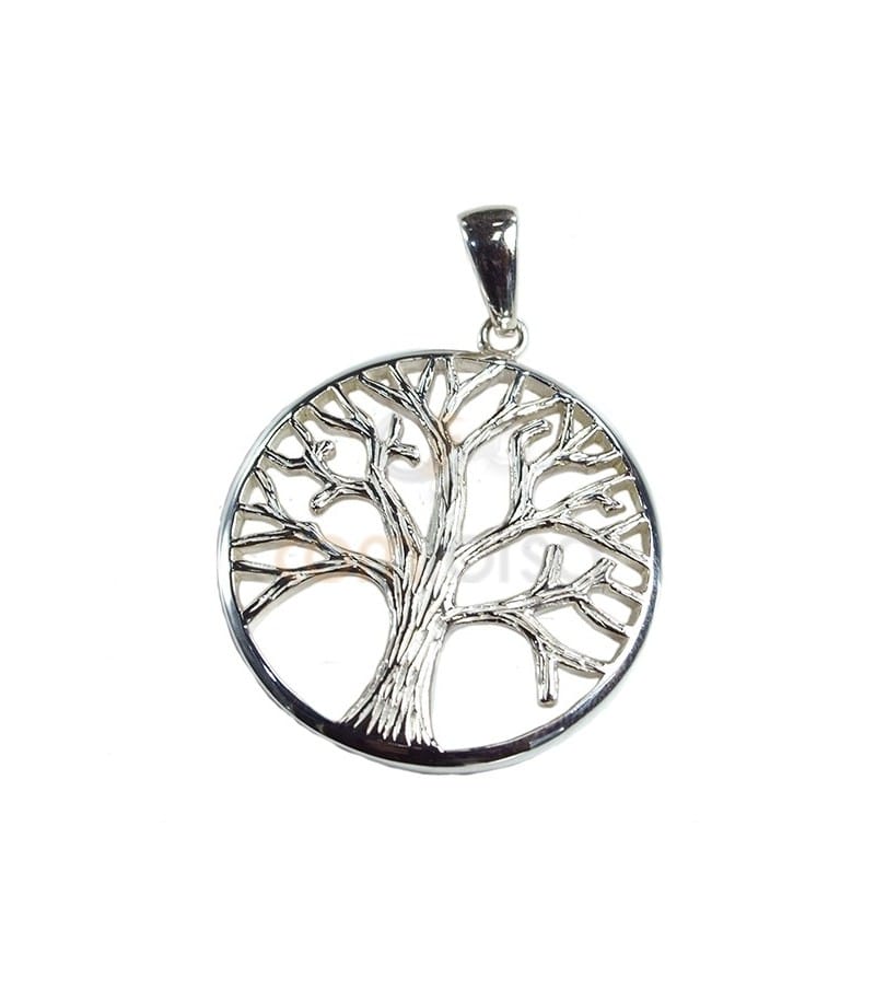 Pendentif Arbre de vie 25.2 mm argent 925