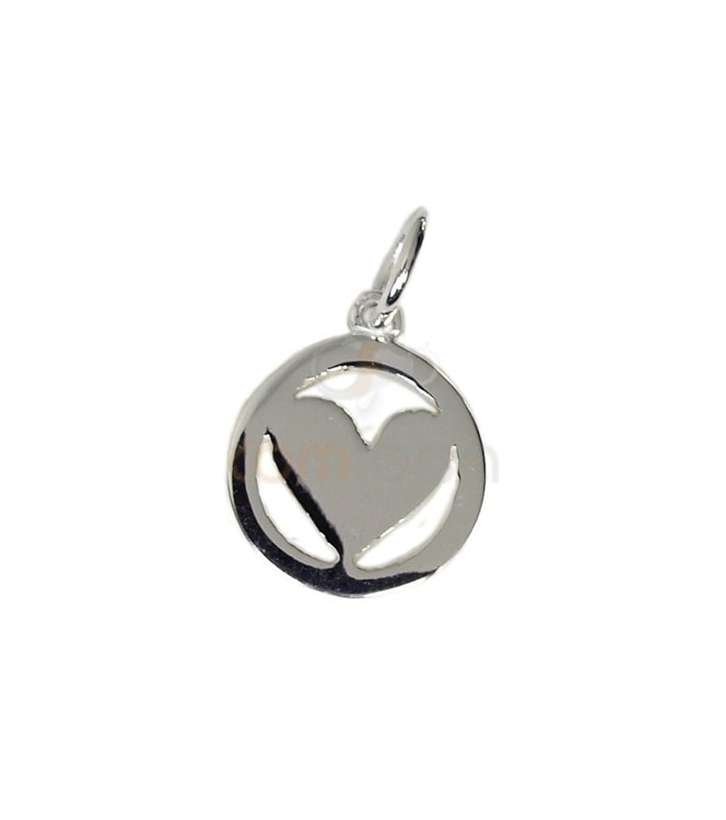 Pendentif Coeur 10 mm argent 925