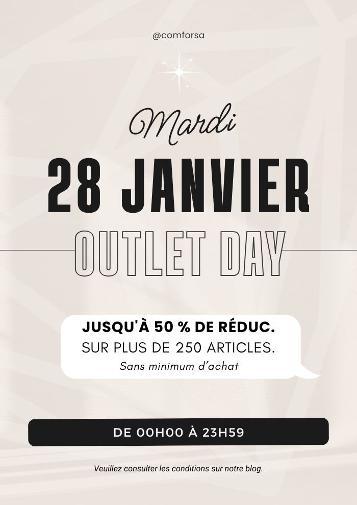 Outlet Day: 50% de réduction